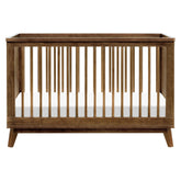 Babyletto | Scoot 3-in-1 Convertible Crib with Toddler Bed Conversion Kit | Natural Walnut