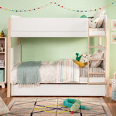 Babyletto | TipToe Bunk Bed | White / Washed Natural