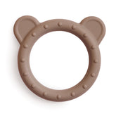 Bear Teether | Natural | Mushie - Baby Feeding Accessories