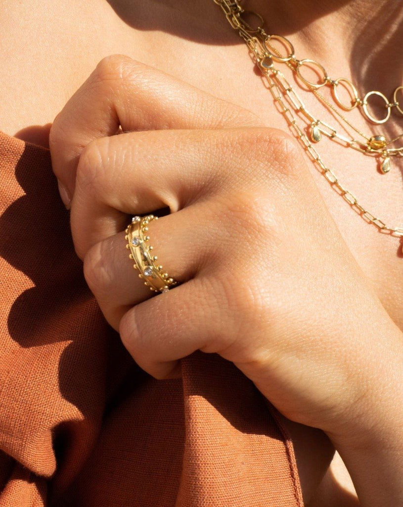 Bella Statement Ring - Gold | Luv AJ Women's Jewelry