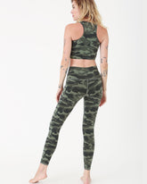 Sunset Legging - Army Camo | Electric & Rose - Women's Clothing
