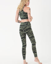 Sunset Legging - Army Camo | Electric & Rose - Women's Clothing