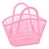 Betty Basket - Bubblegum Pink | Sun Jellies Women's Bag