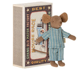 Presale - Big brother mouse in matchbox Toys Maileg OS Blue 
