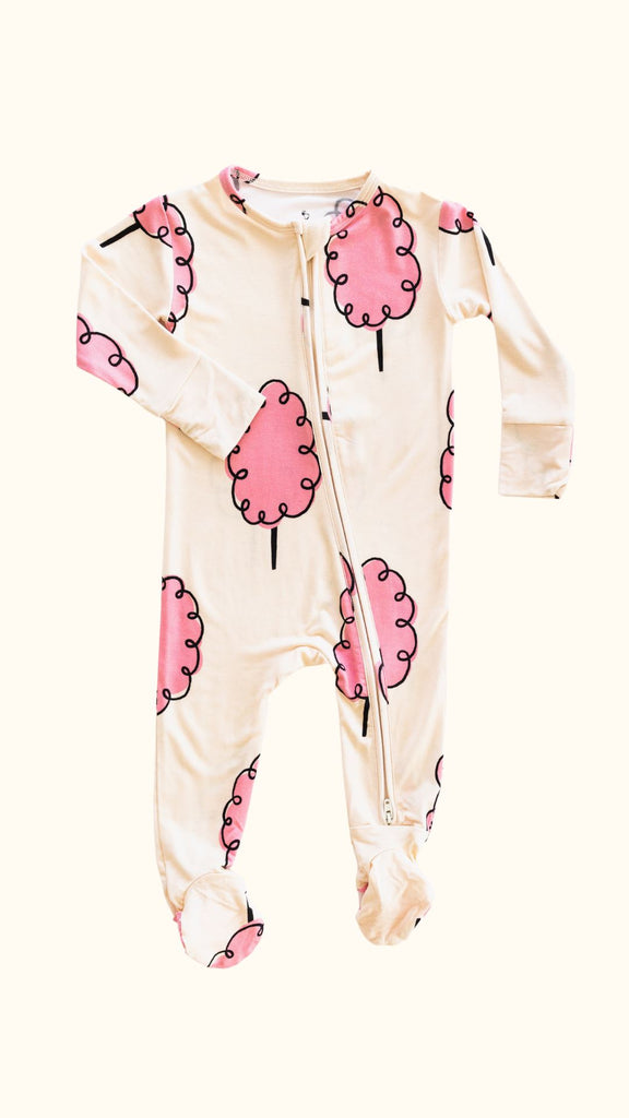Cotton Candy Footie Pajama by Loocsy Loocsy 