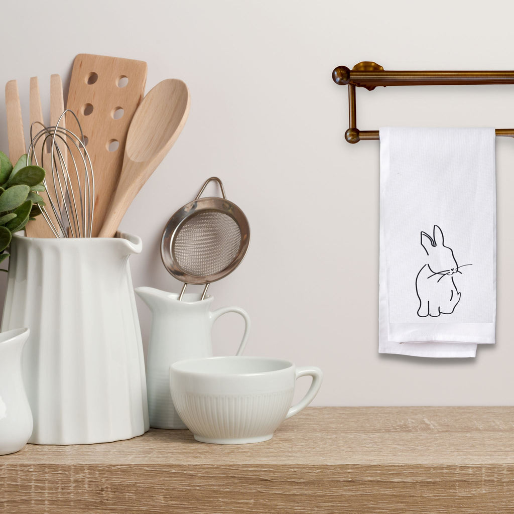 Bunny Tea Towel | Bohemian Mama Home - Easter Collection