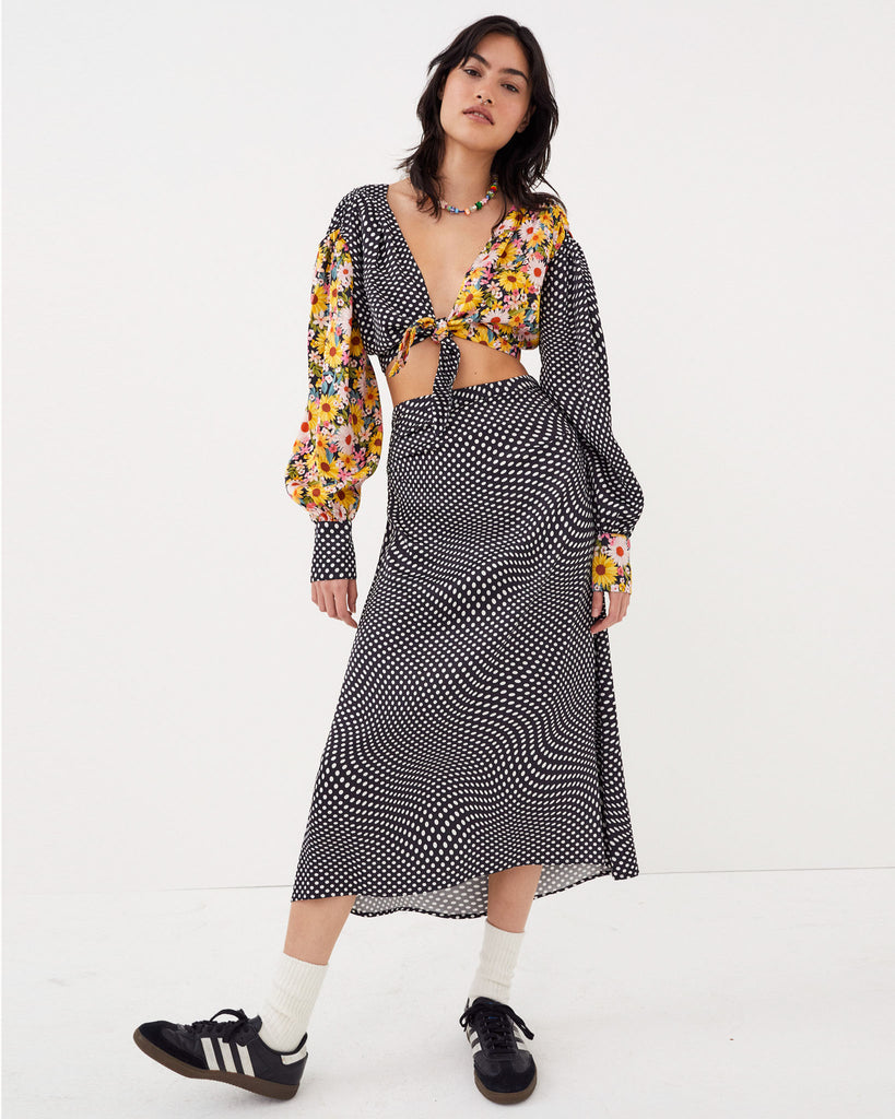 Kat Midi Skirt | For Love and Lemons - Women's Clothing