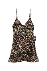 Colca Sleeveless Dress in Leopard by Tigerlily | Printed Dresses