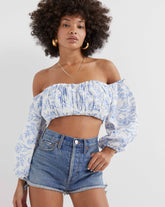 Maisie Crop Top Shirts & Tops For Love and Lemons 