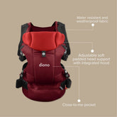 Carus Complete 4-in-1 Baby Carrier | Red Diono 