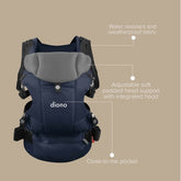 Carus Complete 4-in-1 Baby Carrier | Navy Diono 