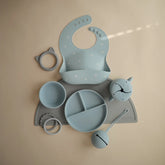 Cat Teether | Stone | Mushie - Baby Feeding Accessories