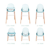 Children of Design 6 in 1 Deluxe High Chair Children of Design 