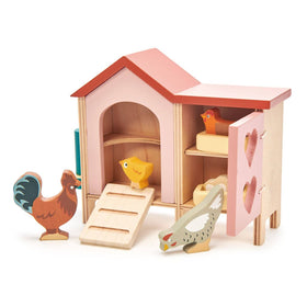 Chicken Coop  - Tender Leaf Toys Kids Wooden Toys