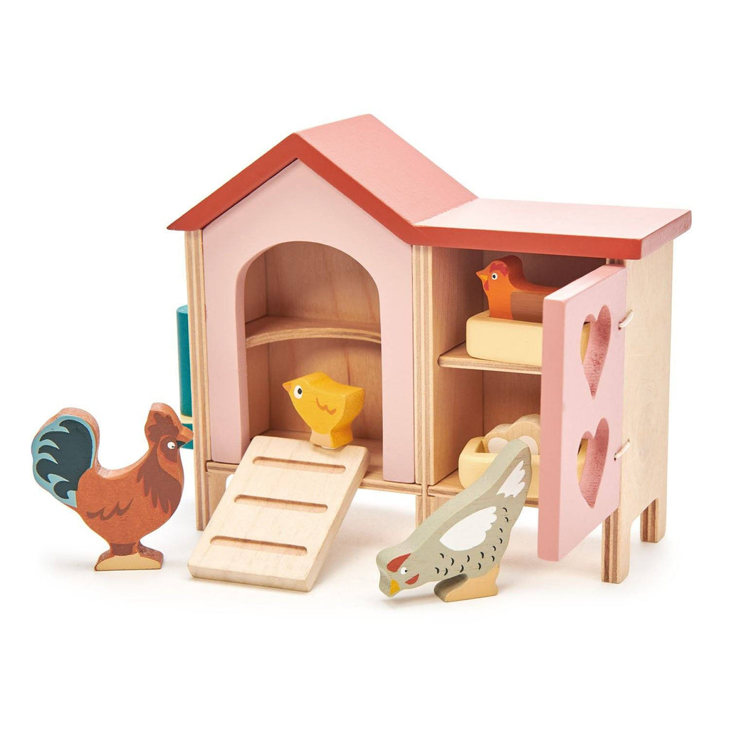 Chicken Coop  - Tender Leaf Toys Kids Wooden Toys
