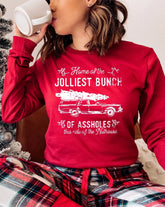 Christmas Shirt - Funny Christmas Shirt - Cute Christmas Tee | Cardinal Red | Humm & Willow - Women's Clothing