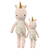 Cuddle + Kind Ella the Unicorn Regular - Kids Hand Knit Doll