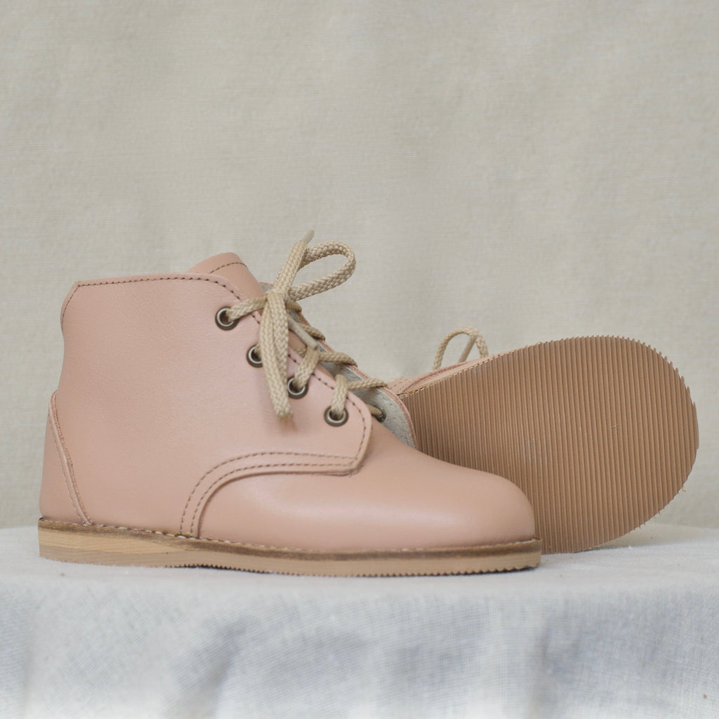 Milo Boot | Pink Shell Baby & Toddler Shoes Zimmerman Shoes 