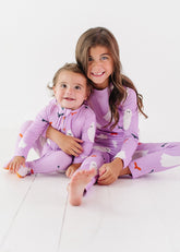 Ghost Footie Pajama | Purple Pajamas Loocsy 