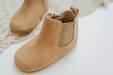 Leather Chelsea Boot | Color 'Sedona Brown' | Soft Sole | Consciously Baby Shoes