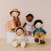Dinkum Doll Travel Togs - Prairie Floral Dolls & Doll Accessories Olli Ella 