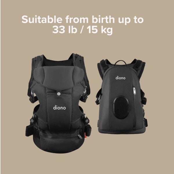 Carus Complete 4-in-1 Baby Carrier | Grey Dark Diono 