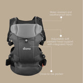 Carus Essentials 3-in-1 Baby Carrier | Grey Light Diono 