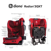 Radian 3QXT | Red Cherry Diono 
