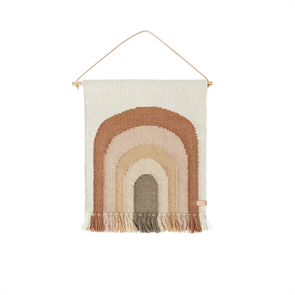 Follow The Rainbow Mini Wall Rug | Choko | OYOY - Home Design
