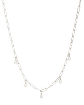 Golden Nugget Shaker Necklace - Silver | Luv AJ Women's Jewelry