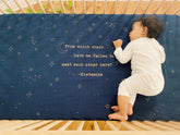 Golden Star Crib Sheet | Coveted Things - Luxury Crib Sheets