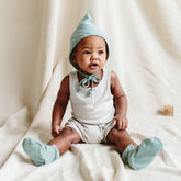 ROMPER | STORM GRAY rompers goumikids 