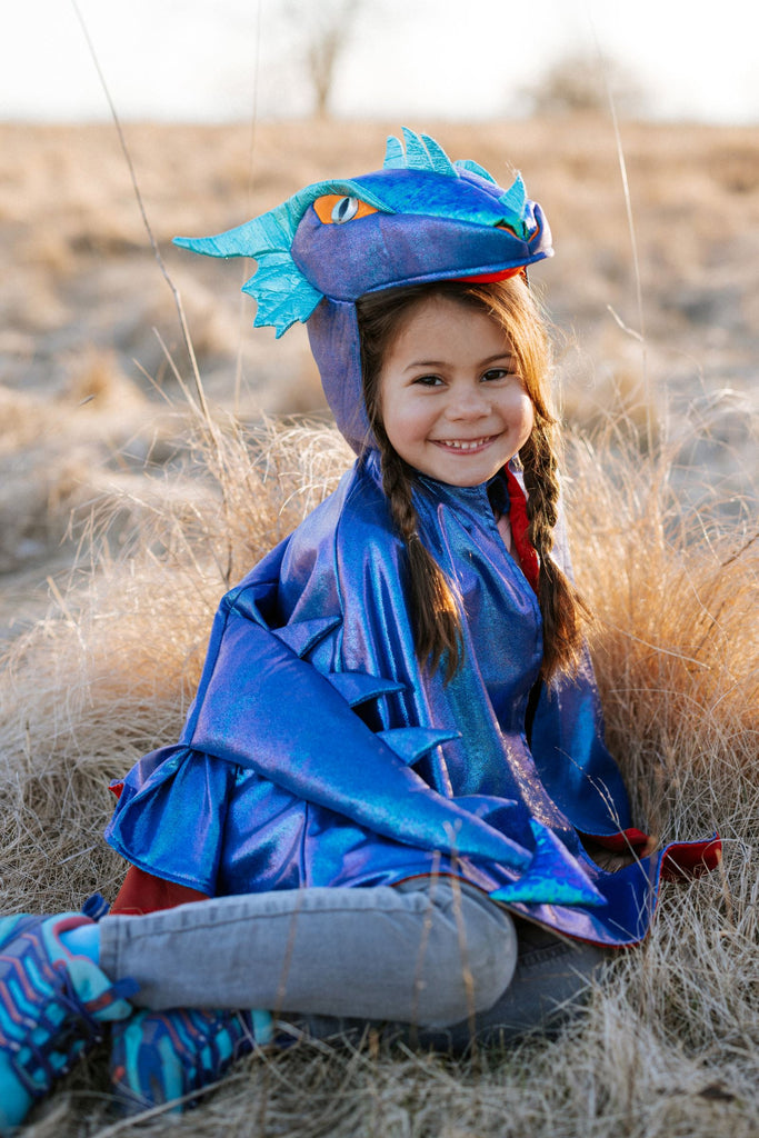 Azure The Metallic Dragon Cape by Great Pretenders USA Great Pretenders USA Size 3-4 