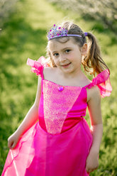 Hot Pink Party Princess Dress by Great Pretenders USA Great Pretenders USA 