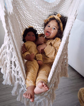 Organic Harem Pants - Sunset | Bohemian Mama Littles - Kids' Clothing