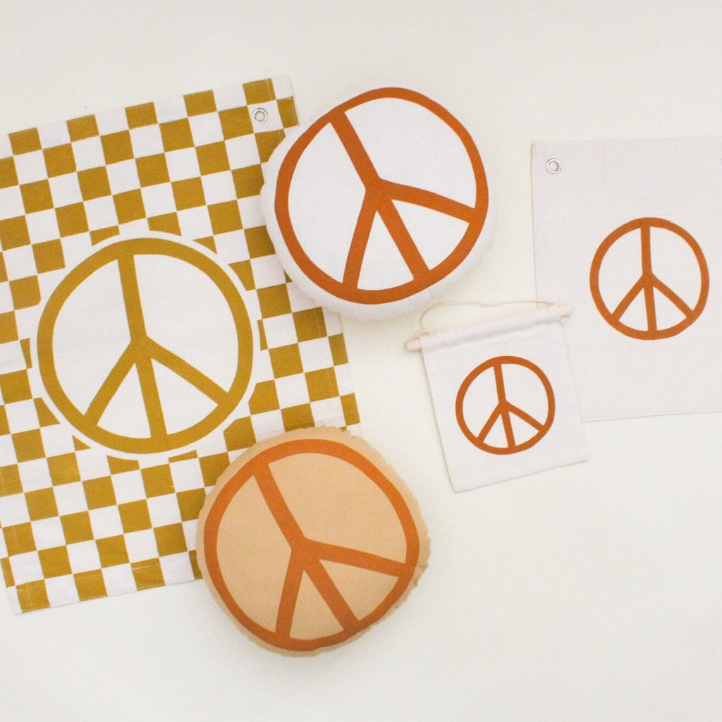 peace sign banner Wall Hanging Imani Collective 