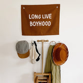 long live boyhood banner Wall Hanging Imani Collective 