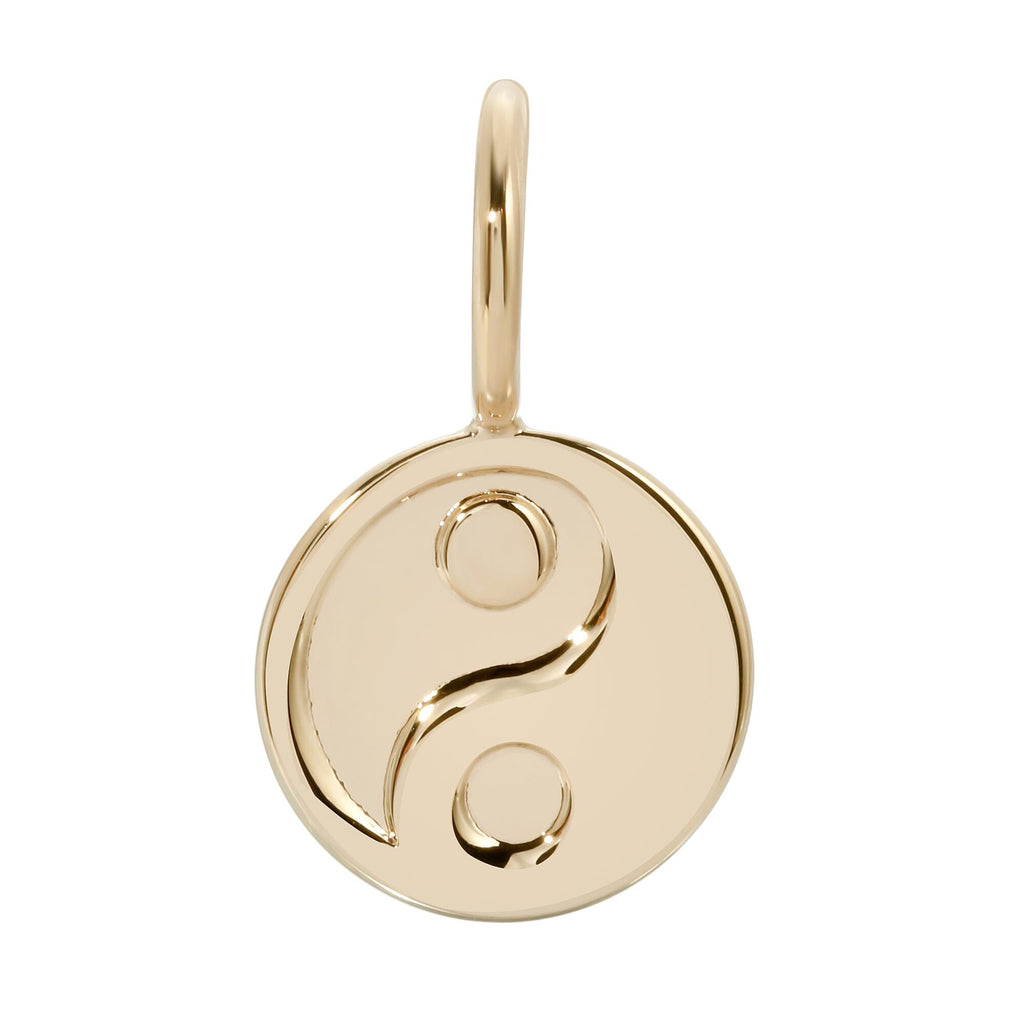 Small Yin Yang Pendant by eklexic eklexic GOLD 