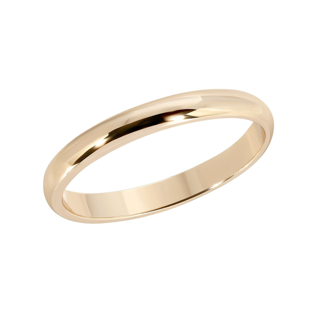 2.5MM Domed Ring by eklexic eklexic GOLD 5 