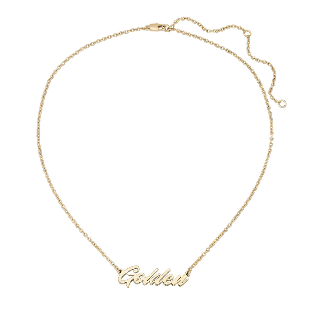 Golden Necklace by eklexic eklexic 
