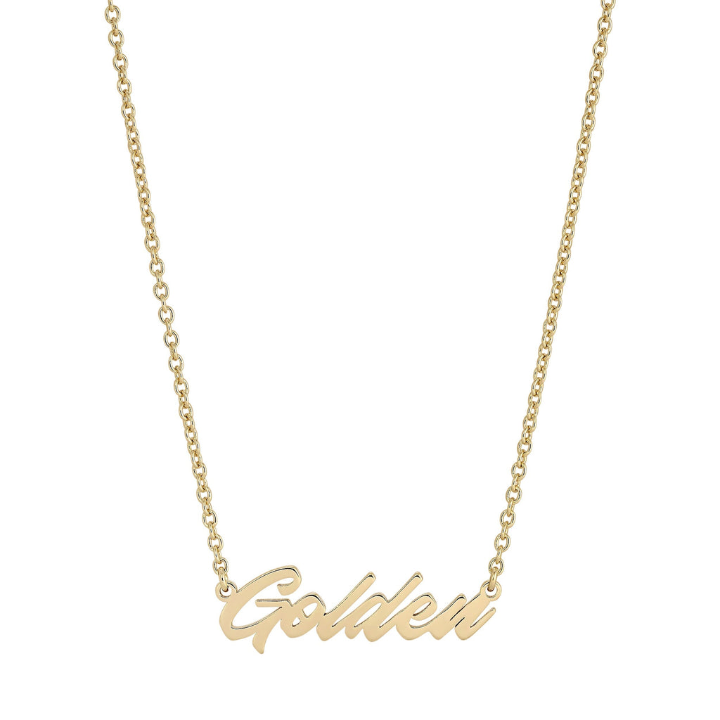 Golden Necklace by eklexic eklexic GOLD 