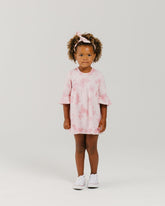 Organic Ruffle Dress - Pink Sand | Bohemian Mama Littles - Kids' Clothing