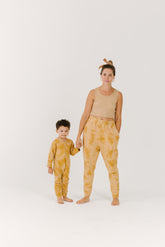 Non-footed Jumpsuit - Sunset | Bohemian Mama Littles - Kids' Clothing
