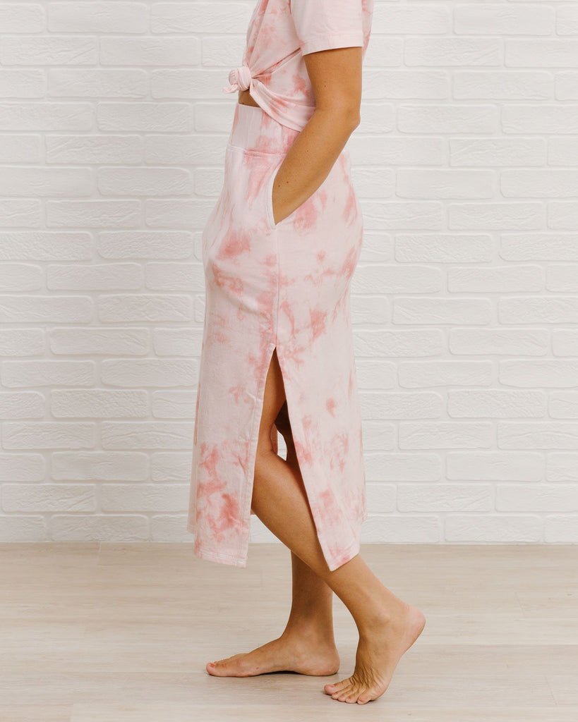 High-waisted Maxi - Pink Sand | Bohemian Mama The Label - Women's Clothing