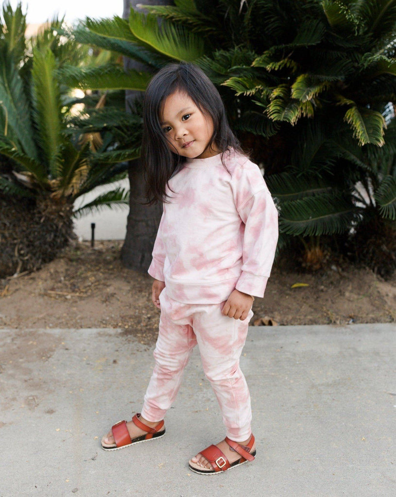 Harem Pants - Pink Sand | Bohemian Mama Littles - Kids' Clothing