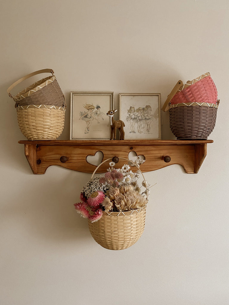 Blossom Basket Small | Nude - Rattan Basket - 6