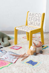 Lorena Canals | Kid's Chair ABC Canvas | Natural