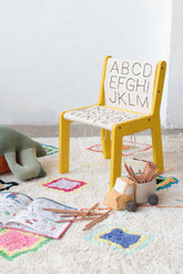 Lorena Canals | Kid's Chair Sillita ABC | Yellow