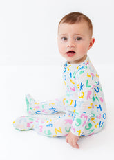 Alphabet Footie Pajama | Multi Pajamas Loocsy 