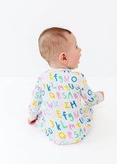 Alphabet Footie Pajama | Multi Pajamas Loocsy 